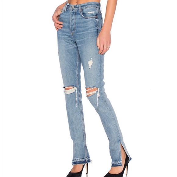 GRLFRND Denim - GRLFRND Natalia High-Rise Skinny Jeans in My Heart Belongs to Me